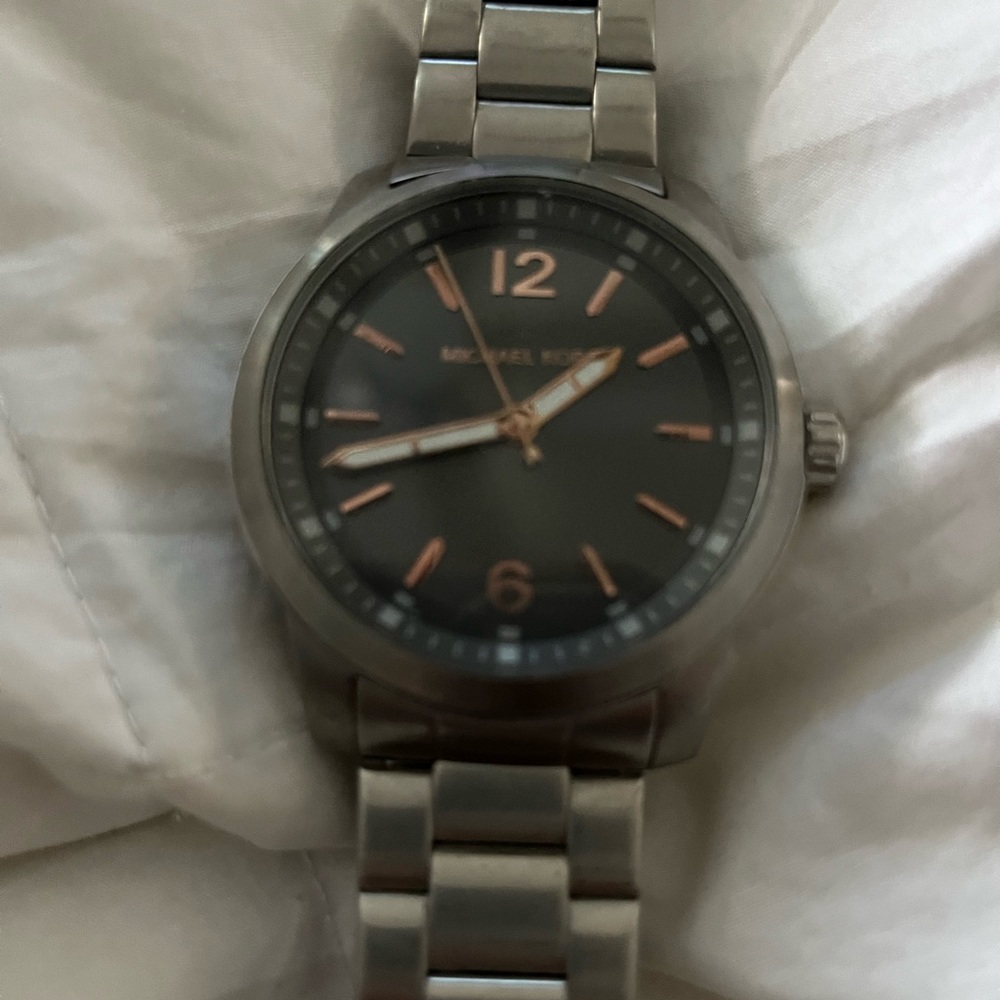 Michael Kors, sterling silver watch